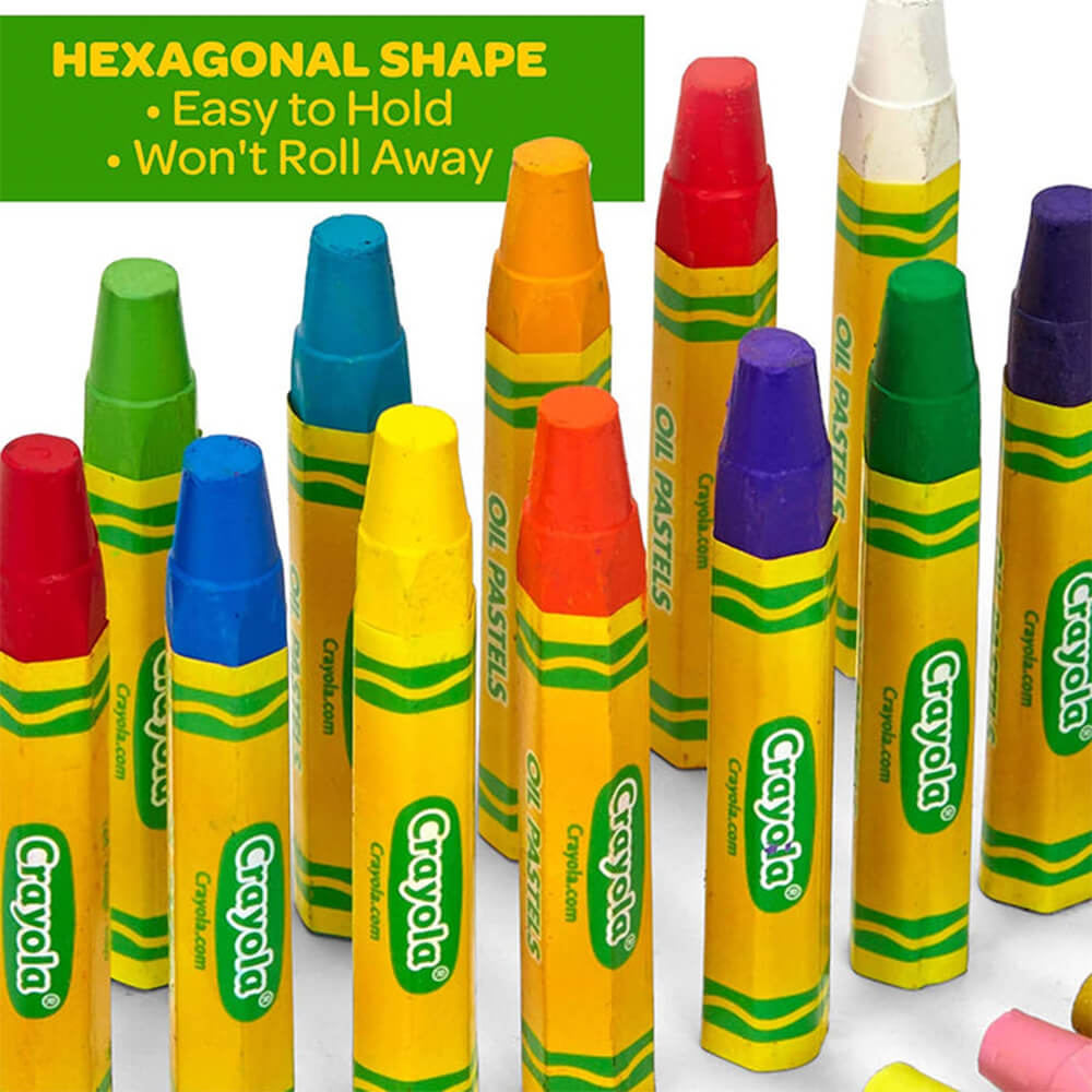 CRAYOLA OIL PASTELS COLOR  PACK OF 28