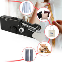 Thumbnail for HANDY PORTABLE MINI ELECTRIC CORDLESS SEWING MACHINE