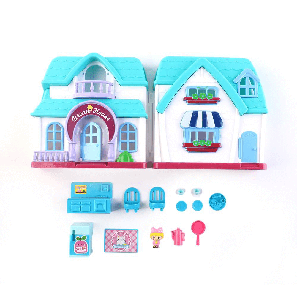 PRETEND PRINCESS COTTAGE DOLL HOUSE