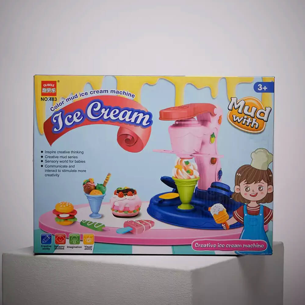 ICE CREAM PLAY DOUGH SET