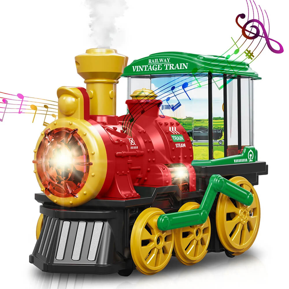 MUSICAL SPRAY ELECTRIC TRAIN TOY