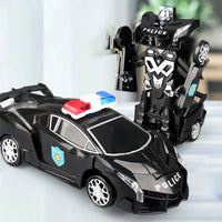 Thumbnail for 2 IN 1 TRANSFORMER POLICE ROBOT CAR