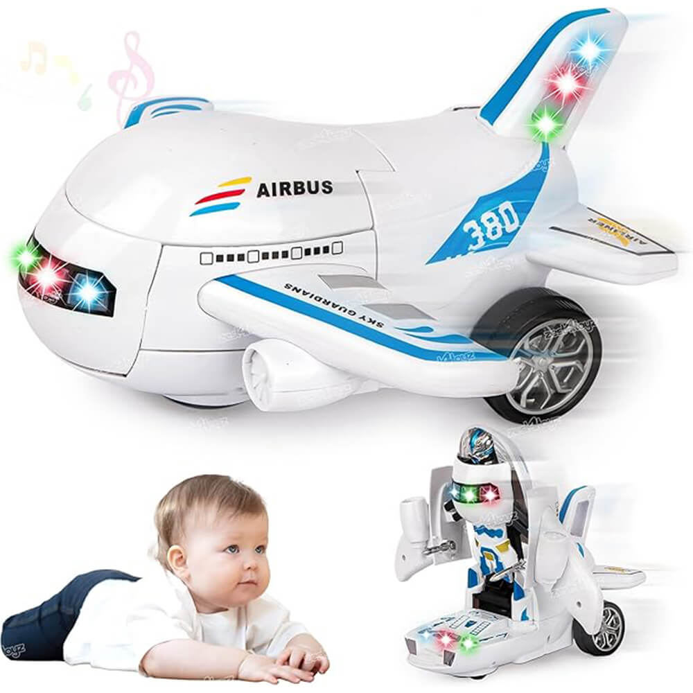 AIRBUS DEFORMATION ROBOT AEROPLANE TOY