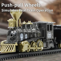 Thumbnail for CLASSIC ELECTRIC TRAIN SET WITH 2 CARRIAGES & TRACKS