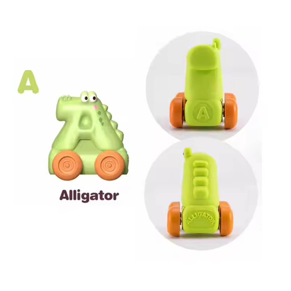 ANIMALS SHAPES LETTERS - 4 PCS