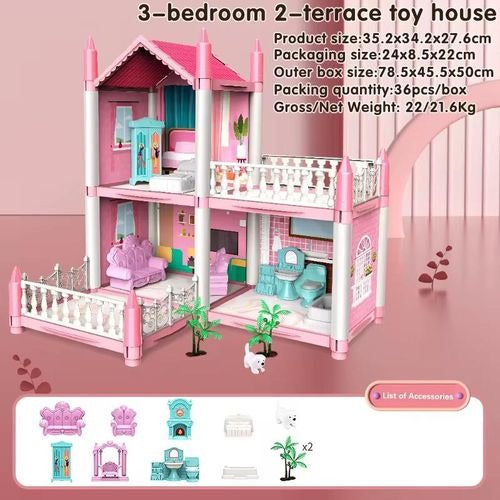 DIY BEAUTIFUL HOME 3 ROOM VILLA  DREAM HOUSE