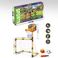 Thumbnail for 2 IN 1 SPORTS BASKET AND FOOTBAL FUN GAME