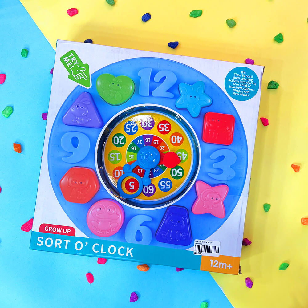 SORT O’ CLOCK EDUCATIONS & LEARNING TOY