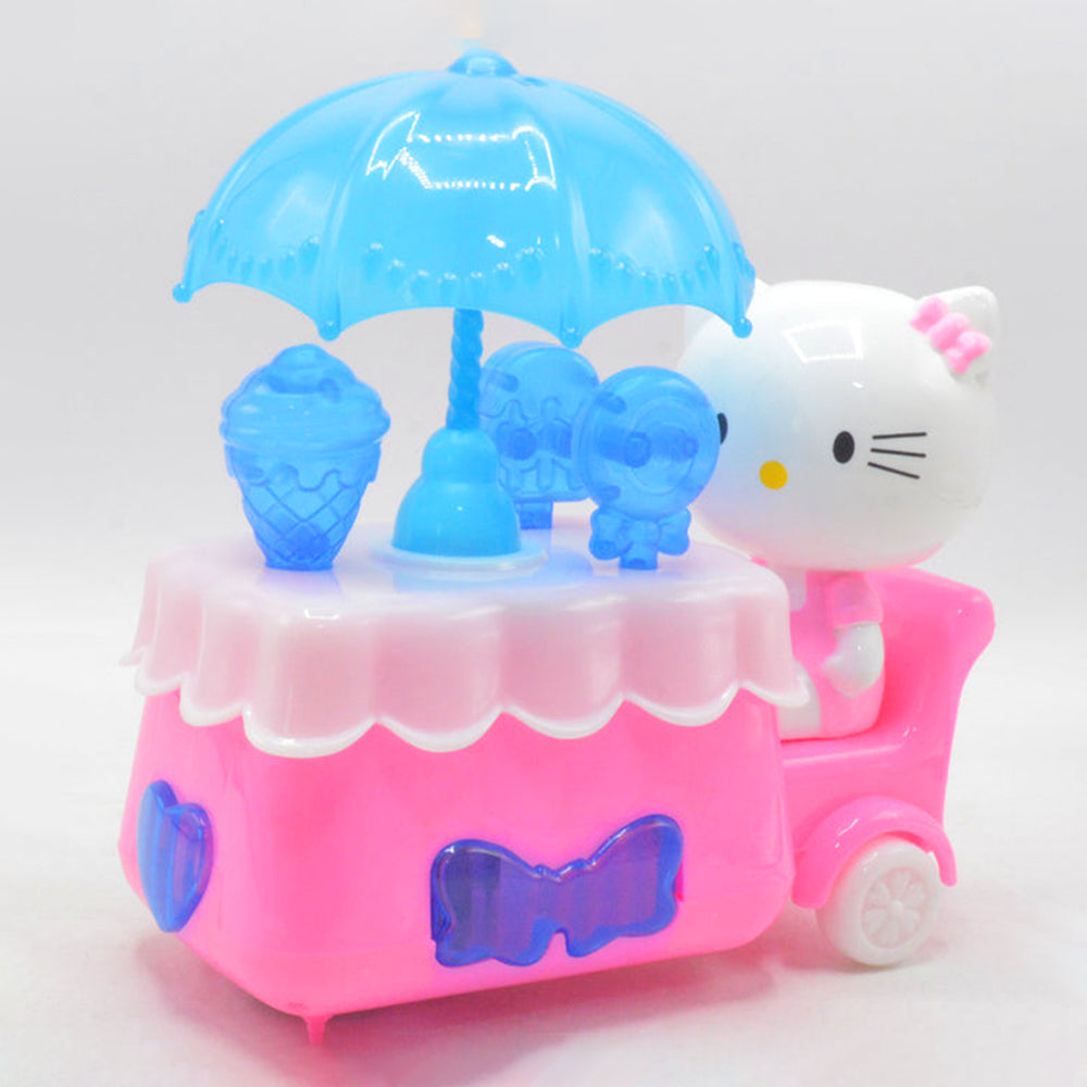 HELLO KITTY ICE CREAM CAR WITH LIGHT & SOUND