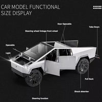 Thumbnail for 1:24 TESLA CYBERTRUCK ALLOY DIECAST MODEL