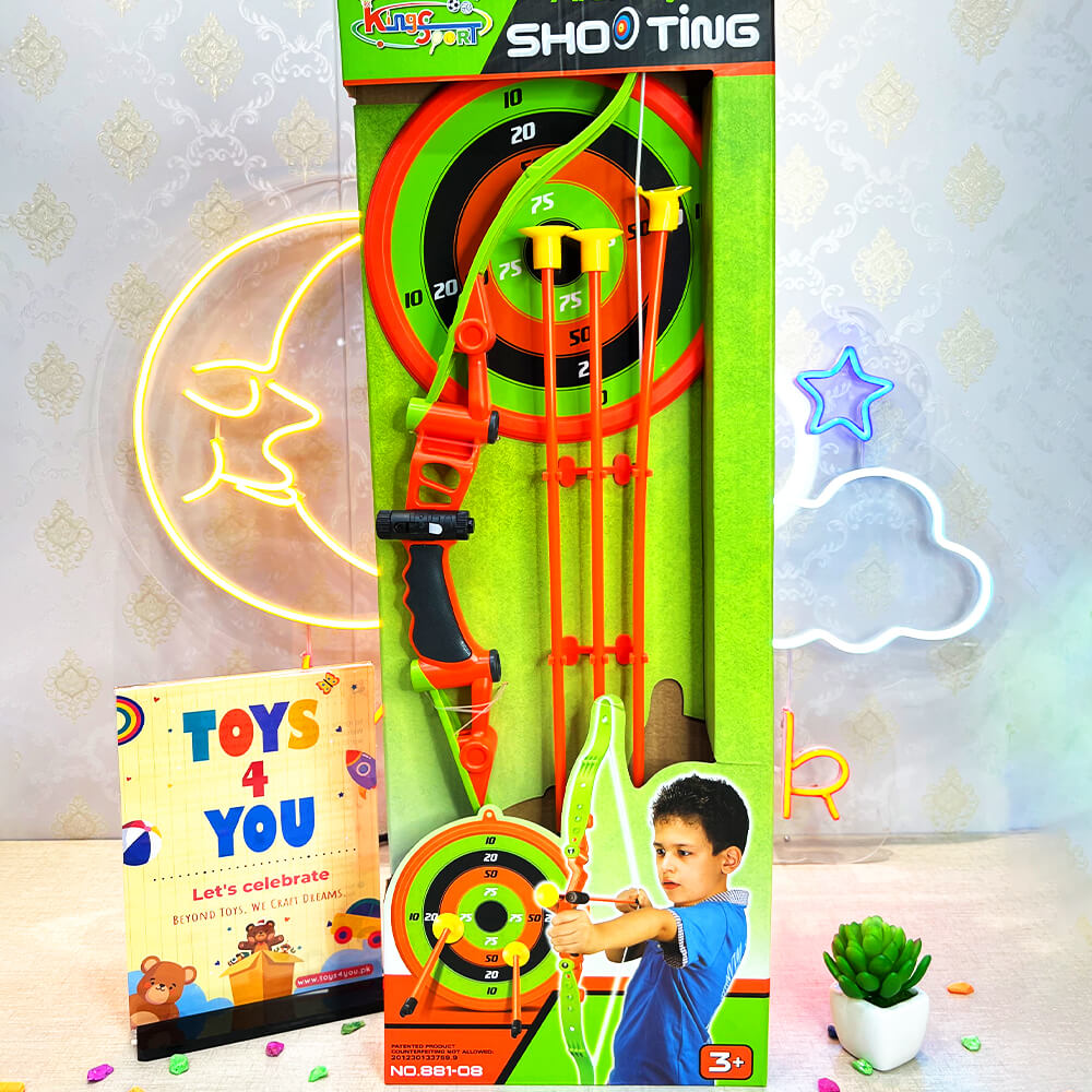 2 IN 1 ARCHERY SHOOTING SET FOR KIDS