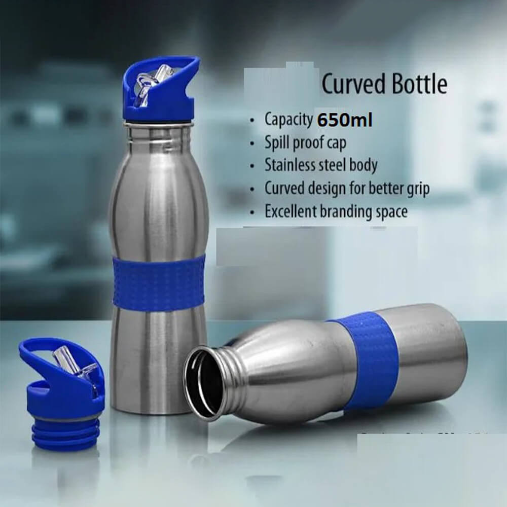 PORTABLE STAINLESS STEEL DOUBLE WALL INSULATED WATER BOTTLE