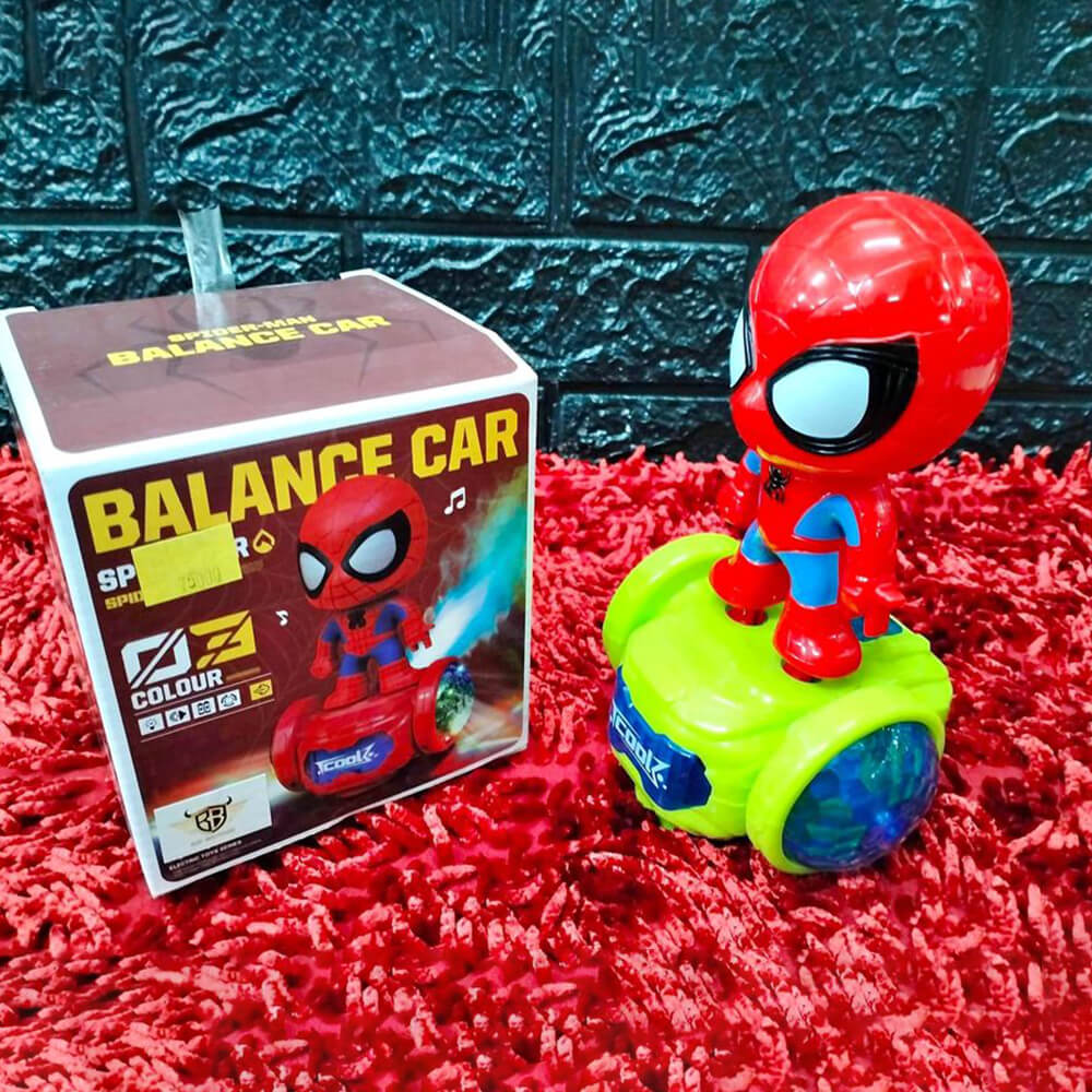 SPIDERMAN THEME BALANCE SPRAY CAR