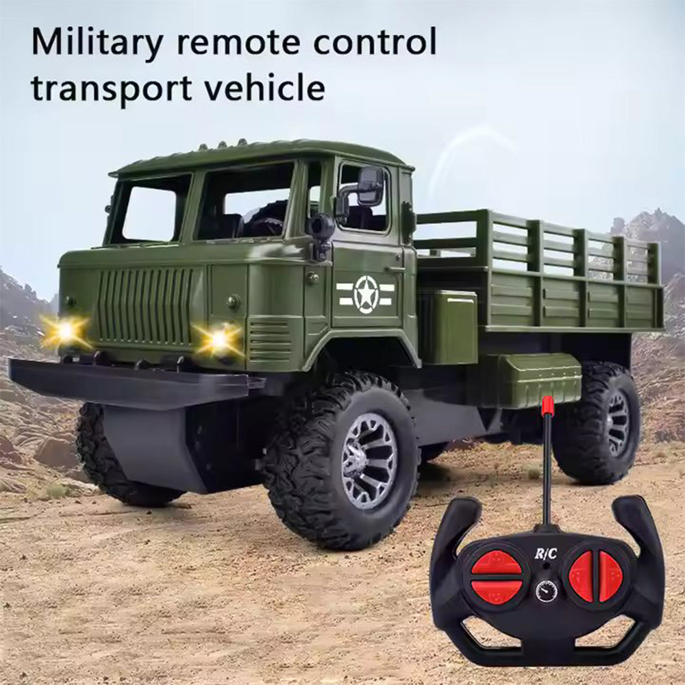 RC OFF-ROAD CLIMBING SIMULATION MILITARY TRUCK