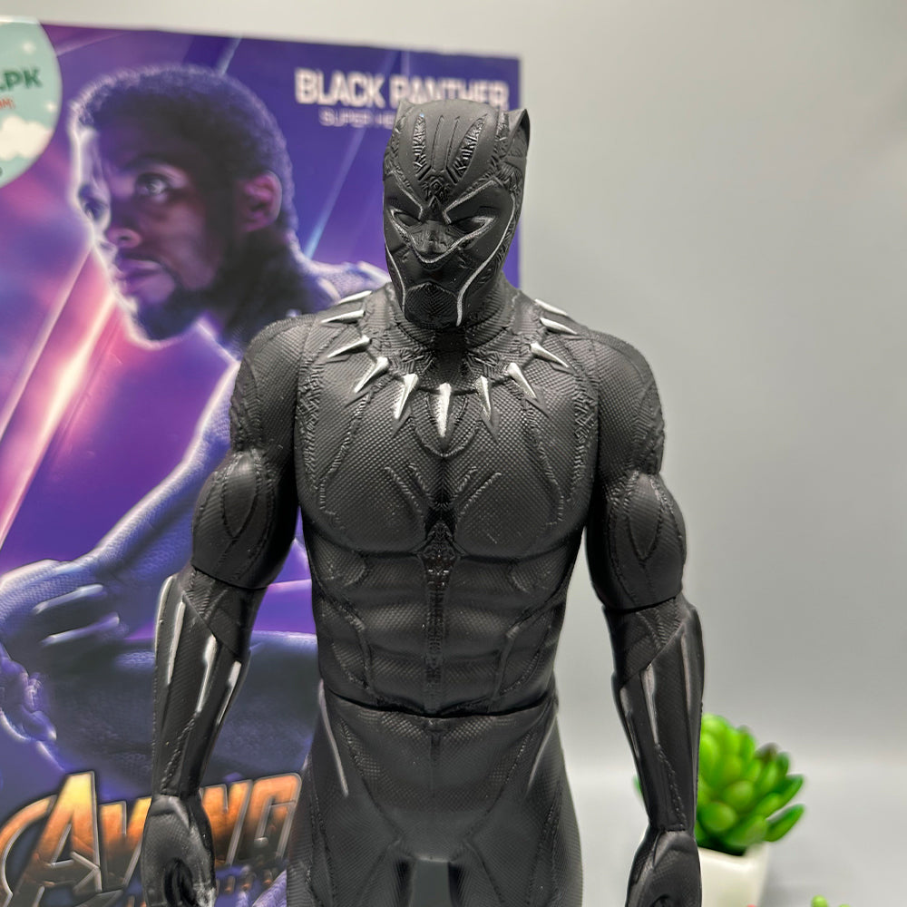 AVENGERS SUPER HERO BLACK PANTHER FIGURE TOY