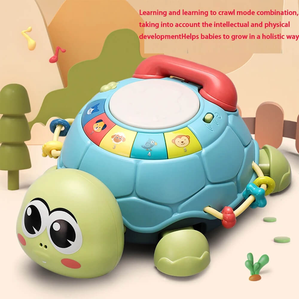 6 IN 1 MULTIFUNCTION ELECTRIC CRAWLING EDUCATIONAL MUSICAL TOY