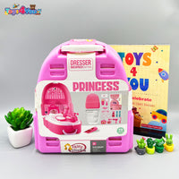 Thumbnail for 17 PIECE - PRINCESS DRESSER BACKPACK FOR KIDS PLAY