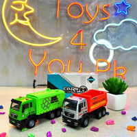 Thumbnail for PACK OF 2 - MINI METAL GARBAGE TRUCK