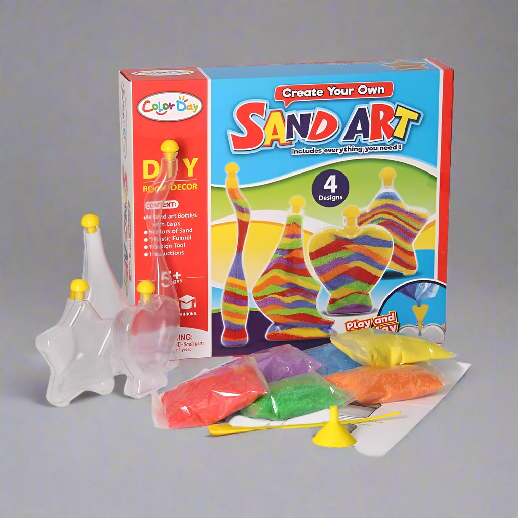 DIY SAND ART KIT WITH 4 DESIGN