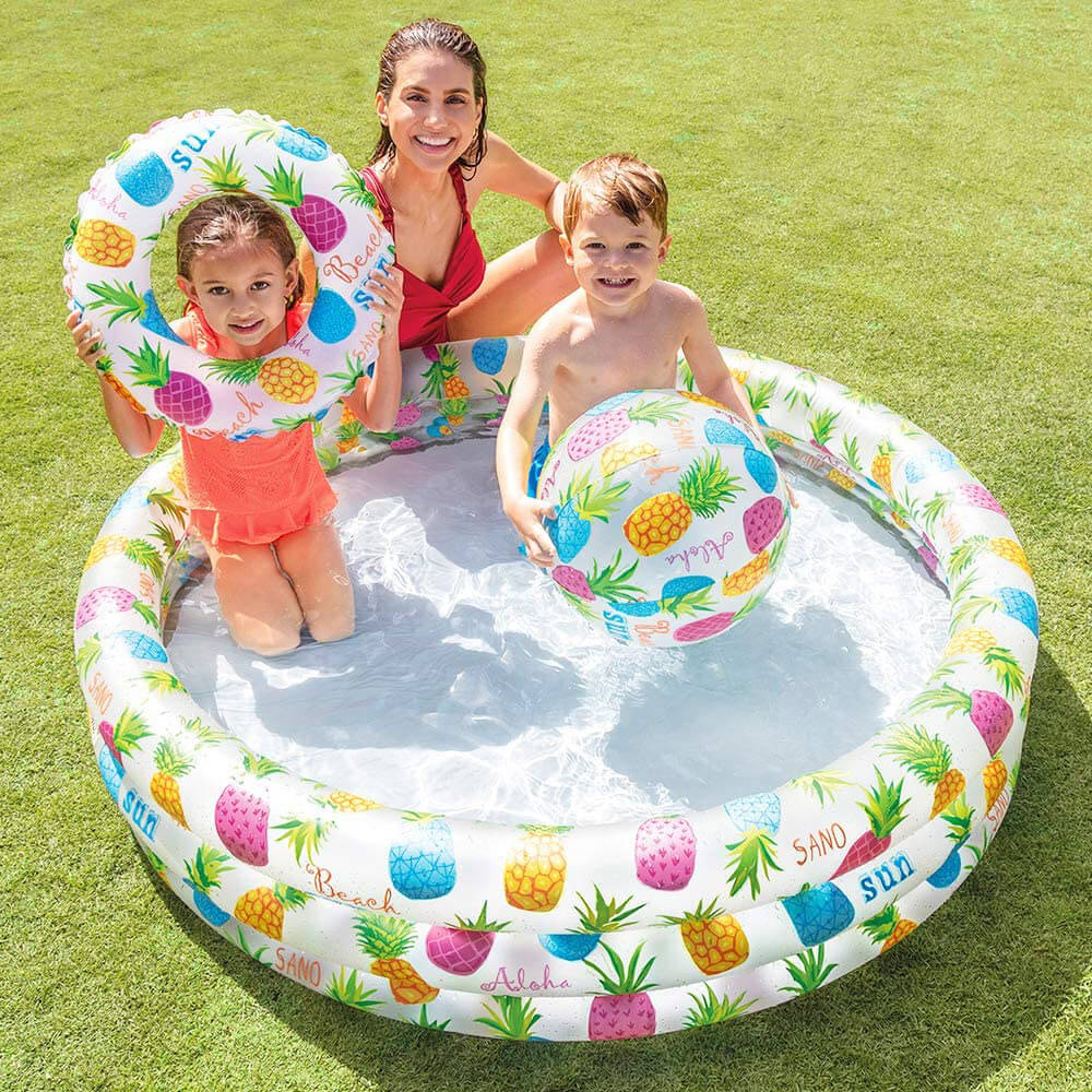 INTEX FISHBOWL POOL  WITH BALL AND TUBE - 59469