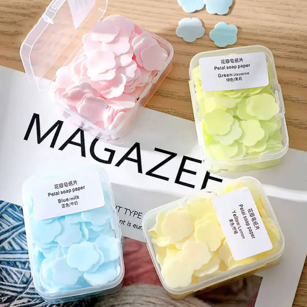 PACK OF 2 - DISPOSABLE CUTE MINI HAND SOAP