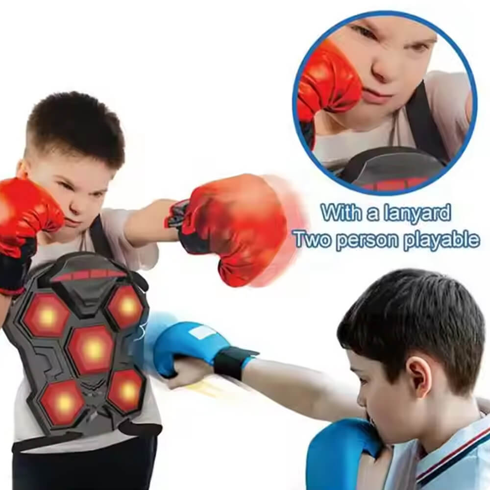 KIDS PUNCHING BOXING GEAR PLAY SET