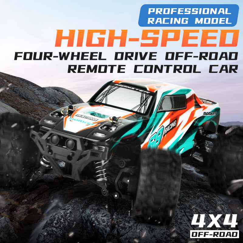 GUOKAI 1:18 SCALE 4WD RC TRUCK HIGH SPEED OFF-ROAD CLIMBING VEHICLE