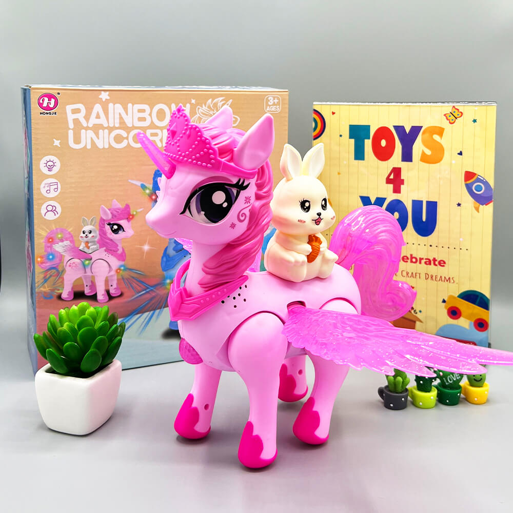 Magical Unicorn Unicorn Keychain With Light And Sound Gund Lights