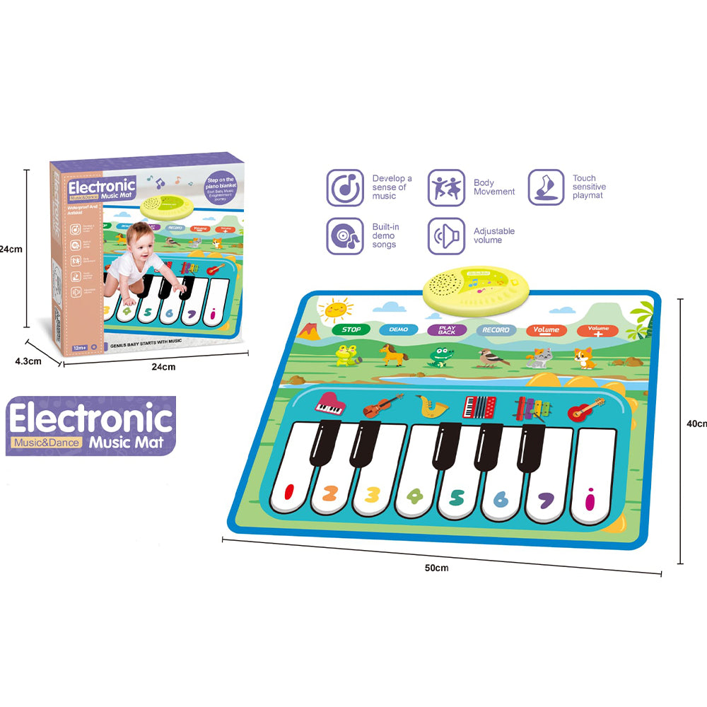 EDUCATIONAL PIANO MUSICAL MAT FOR KIDS