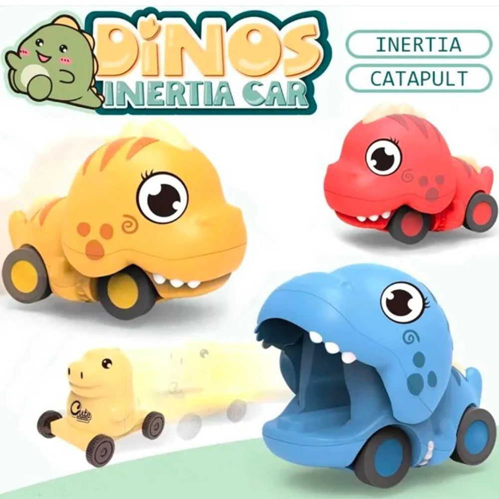 DINOS INERTIA INJECT CAR FOR KIDS - PACK OF 1