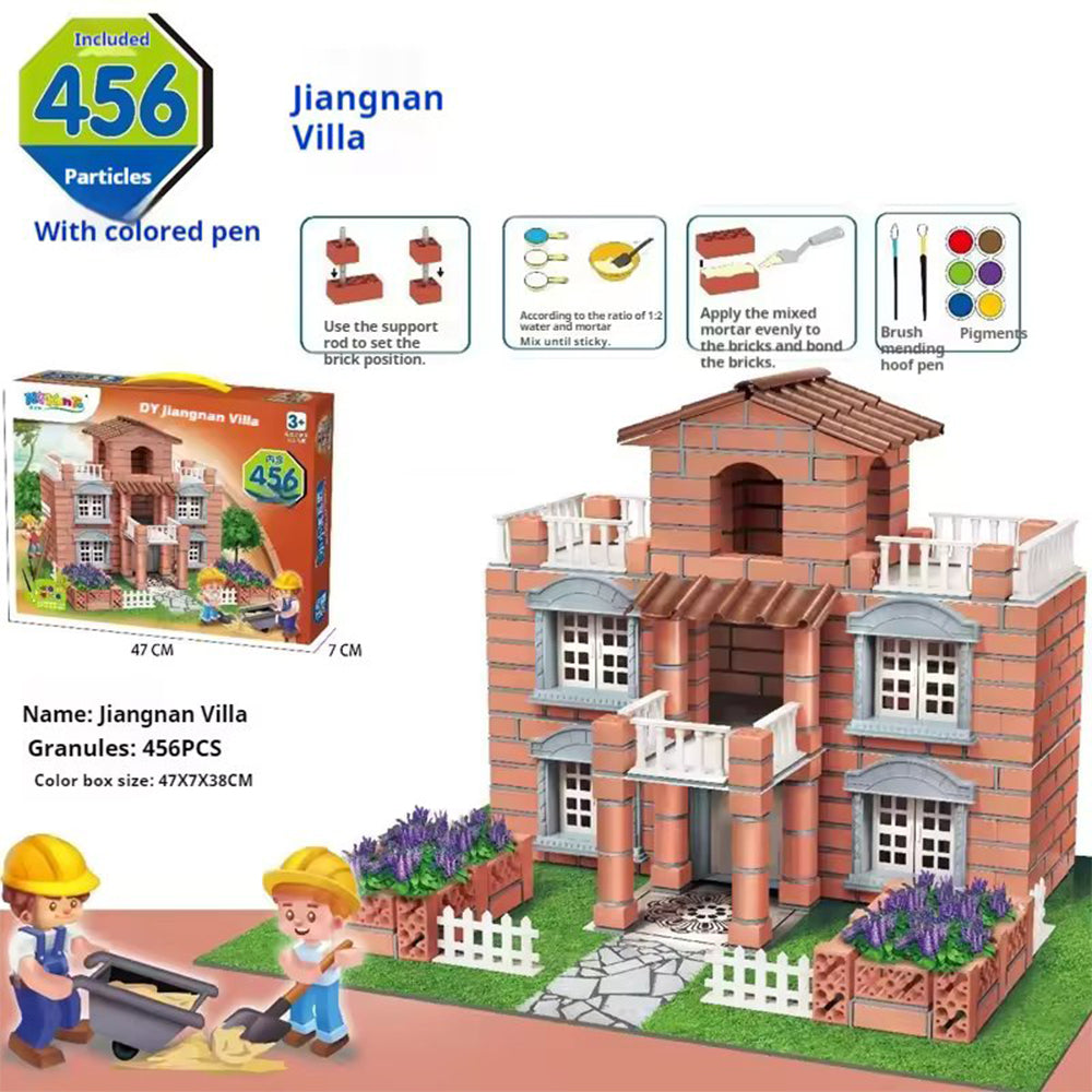 DIY ARCHITECTURE GARDEN VILLA 456 PCS