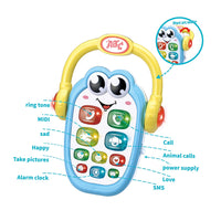 Thumbnail for MUSICAL MOBILE PHONE TOY WITH HEADPHONES