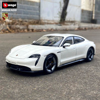 Thumbnail for BURAGO 1:24 PORSCHE TAYCAN TURBO S DIECAST MODEL WH