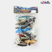 Thumbnail for SEA ANIMAL SET TOY - 12PCS