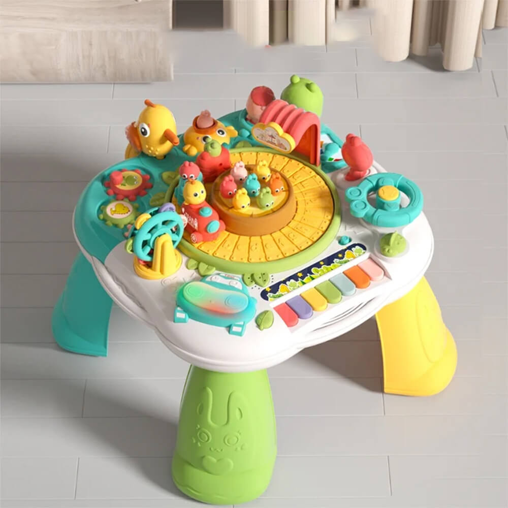 2 IN 1 MULTIFUNCTIONAL BABY ACTIVITY PLAY TABLE