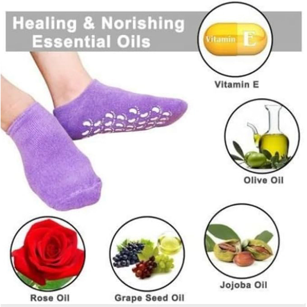 SOFT MOISTURIZING GEL SOCKS