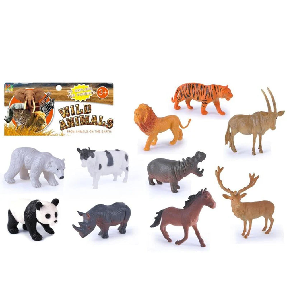 JUNGLE ANIMALS – 12 PIECES