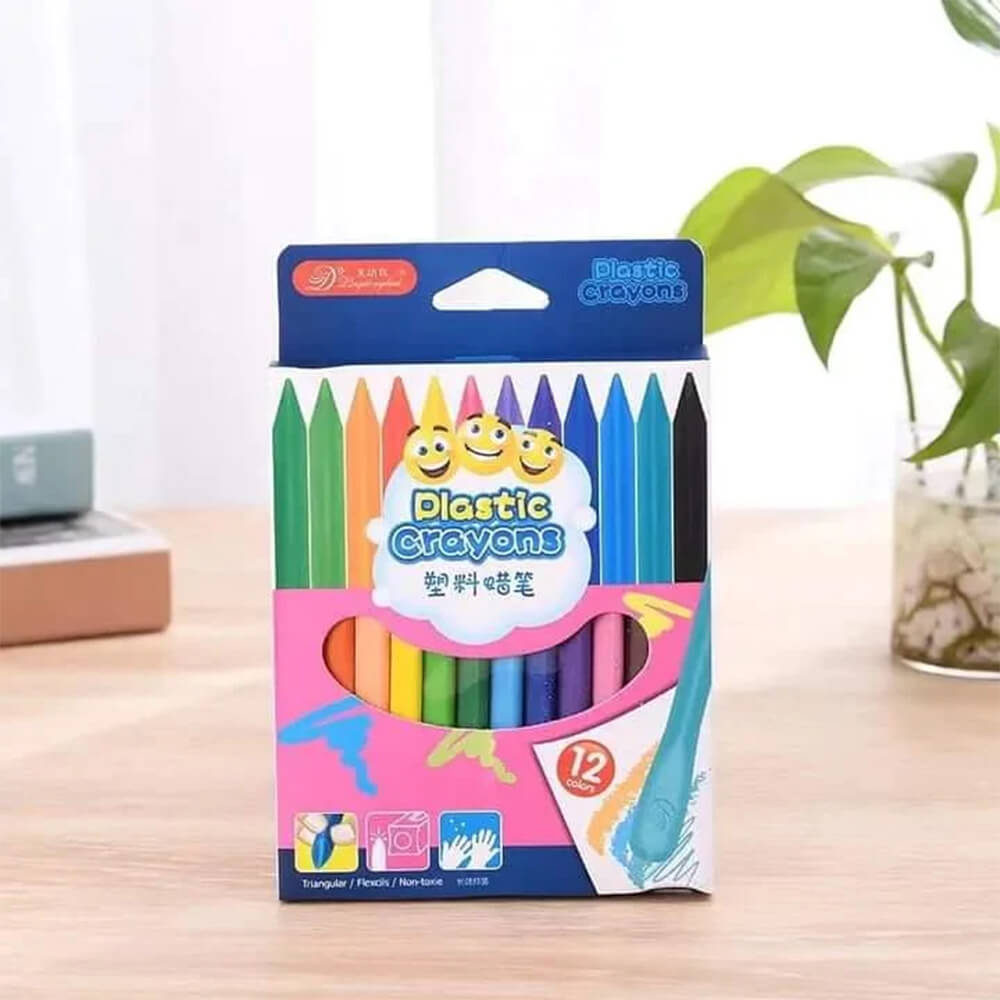 PLASTIC CRAYONS COLOR FOR KIDS