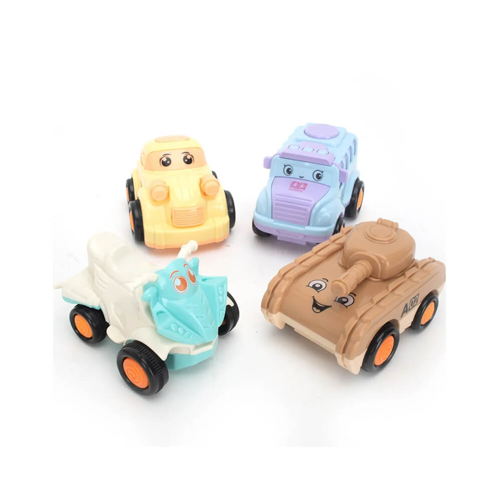 4 PCS - MINI TEAM CAR FOR KIDS