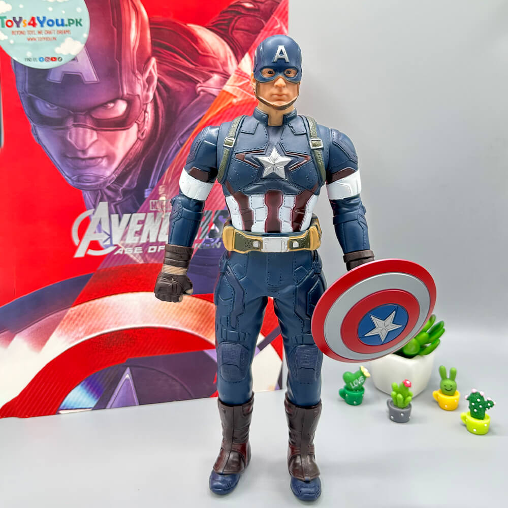 AVENGERS SUPER HERO CAPTION AMERICA FIGURE TOY