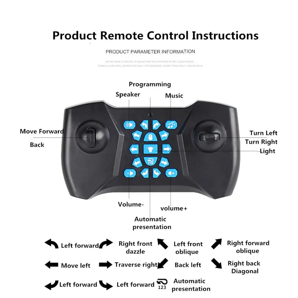 1:18 2.4G GESTURE SENSING STUNT DEFORMATION RC CAR