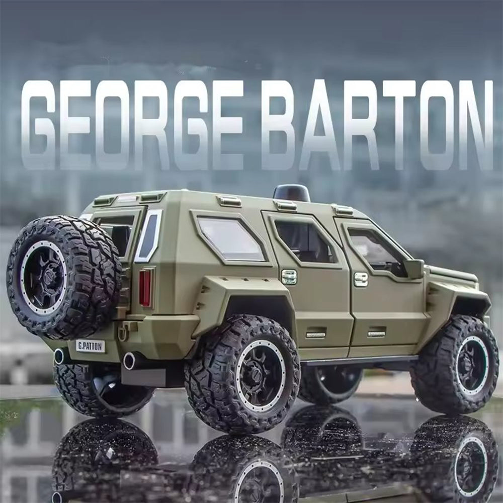 1:24G PATTON GX ARMORED ALLOY DIECAST MODEL