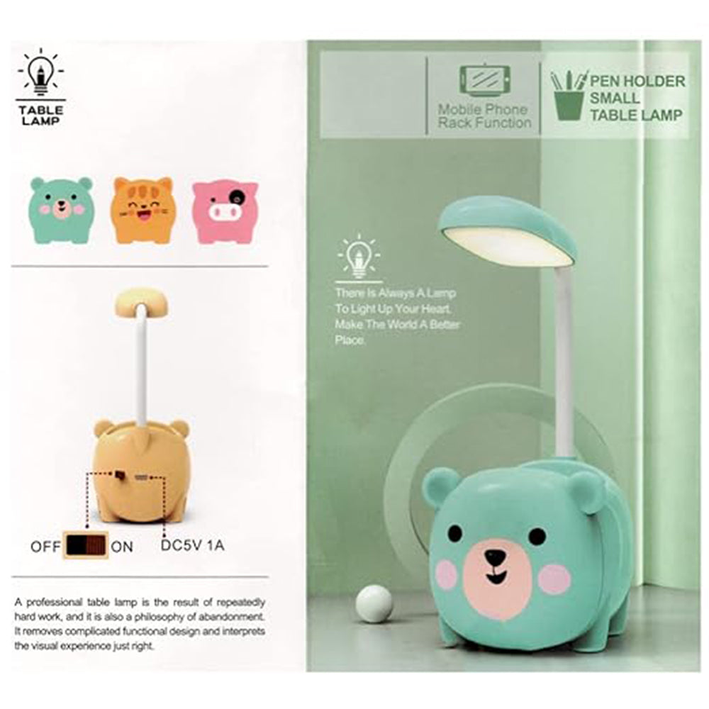 CUTE CARTON LED LIGHT DESK LAMP