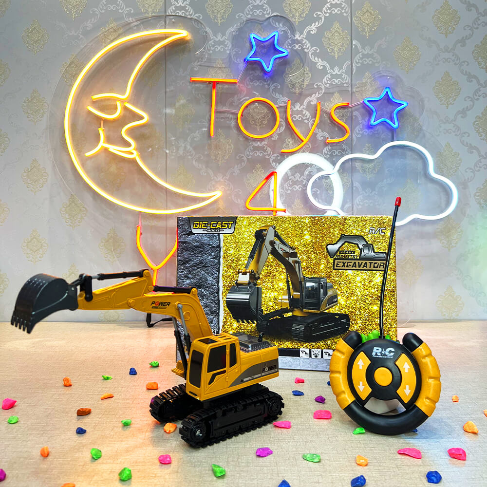 KIDS REMOTE CONTROL METAL AUTOMATIC CRANE