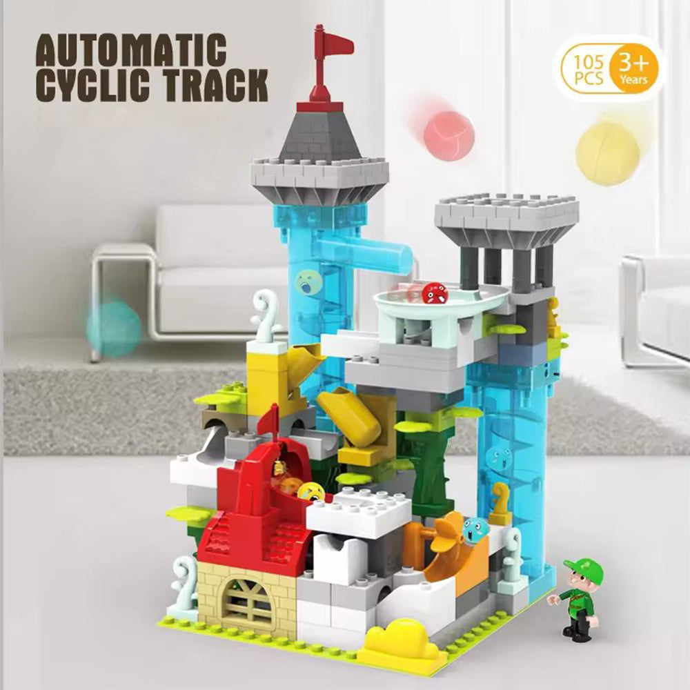 AUTOMATIC CYCLIC TRACK CASTLE - 135PCS
