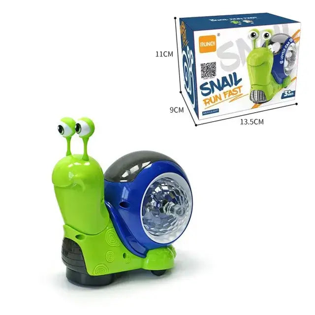 SNAIL WALKING MUSICAL TOY FOR KIDS