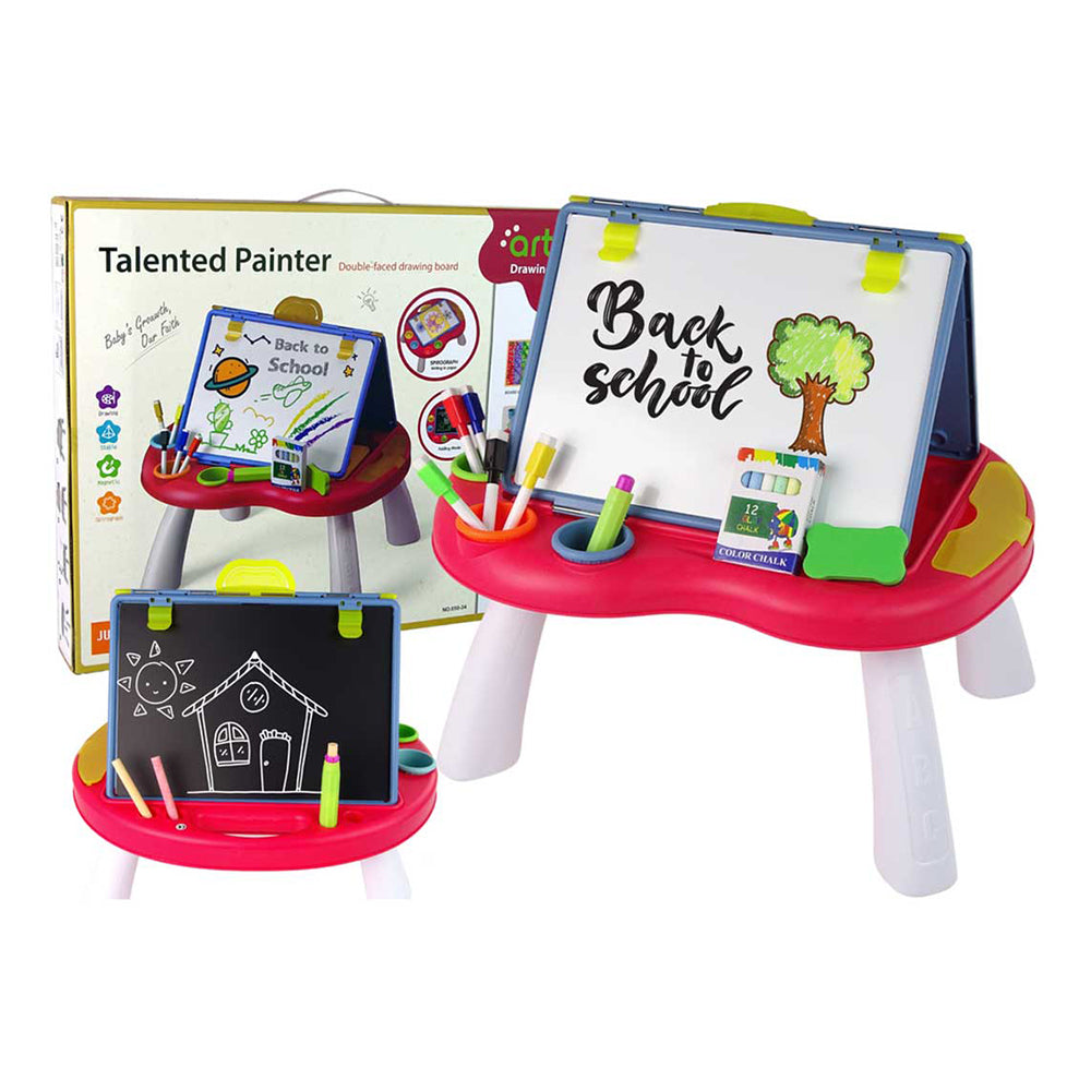 2 IN 1 DRAWING BOARD PLAY SET