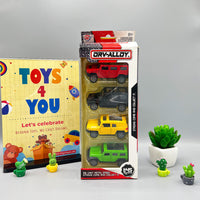 Thumbnail for KIDS MINI METAL CAR COLLECTION - 4 PCS