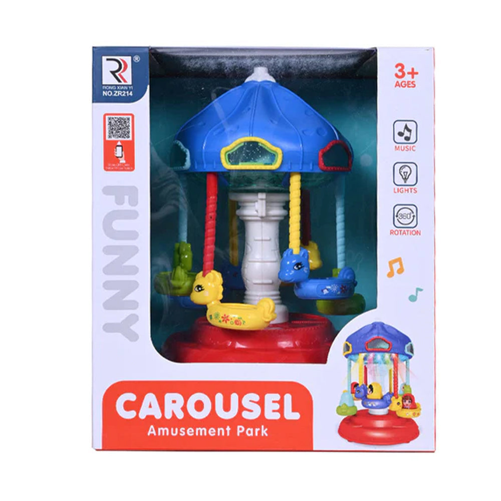 AMUSEMENT PARK MUSICAL CAROUSEL