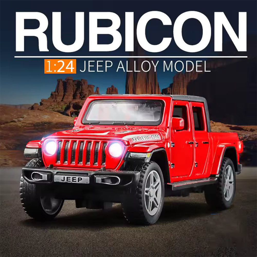 1:24 JEEPS WRANGLER GLADIATOR ALLOY DIECAST MODEL